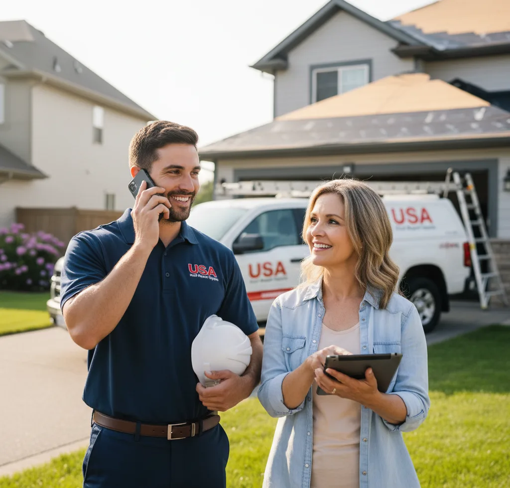 USA Roof Repair Experts customer support in New Hyde Park